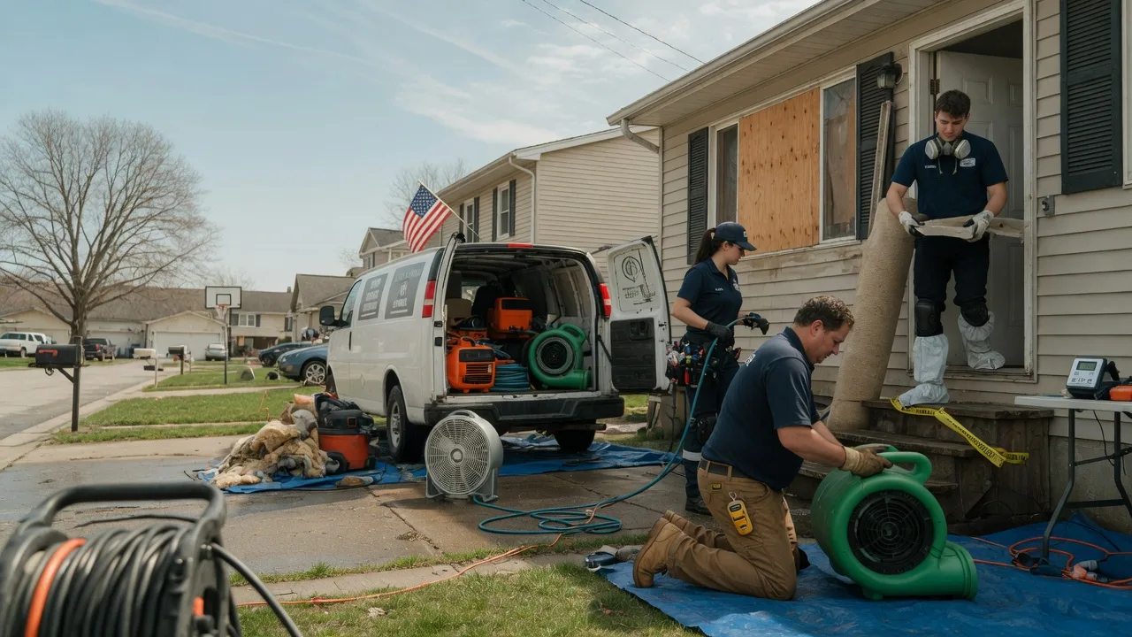 Water Damage Restoration in Mappsville, VA near me